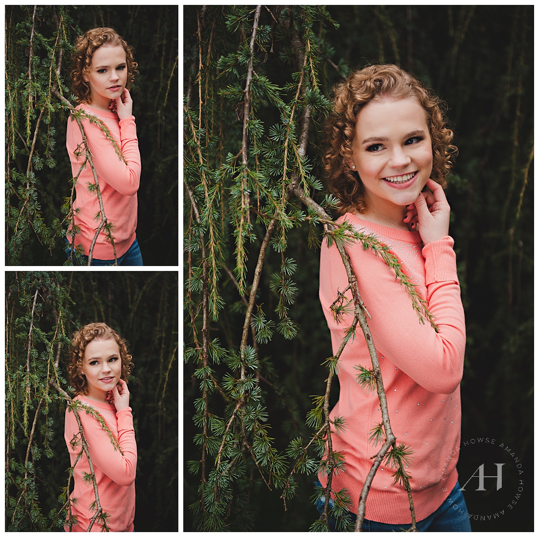 Outdoor PNW Senior Portraits | Wondering how to style an outdoor senior portrait session in the fall in Seattle? Check out Amanda Howse Photography for all the tips | Photographed by the Best Tacoma Senior Photographer Amanda Howse