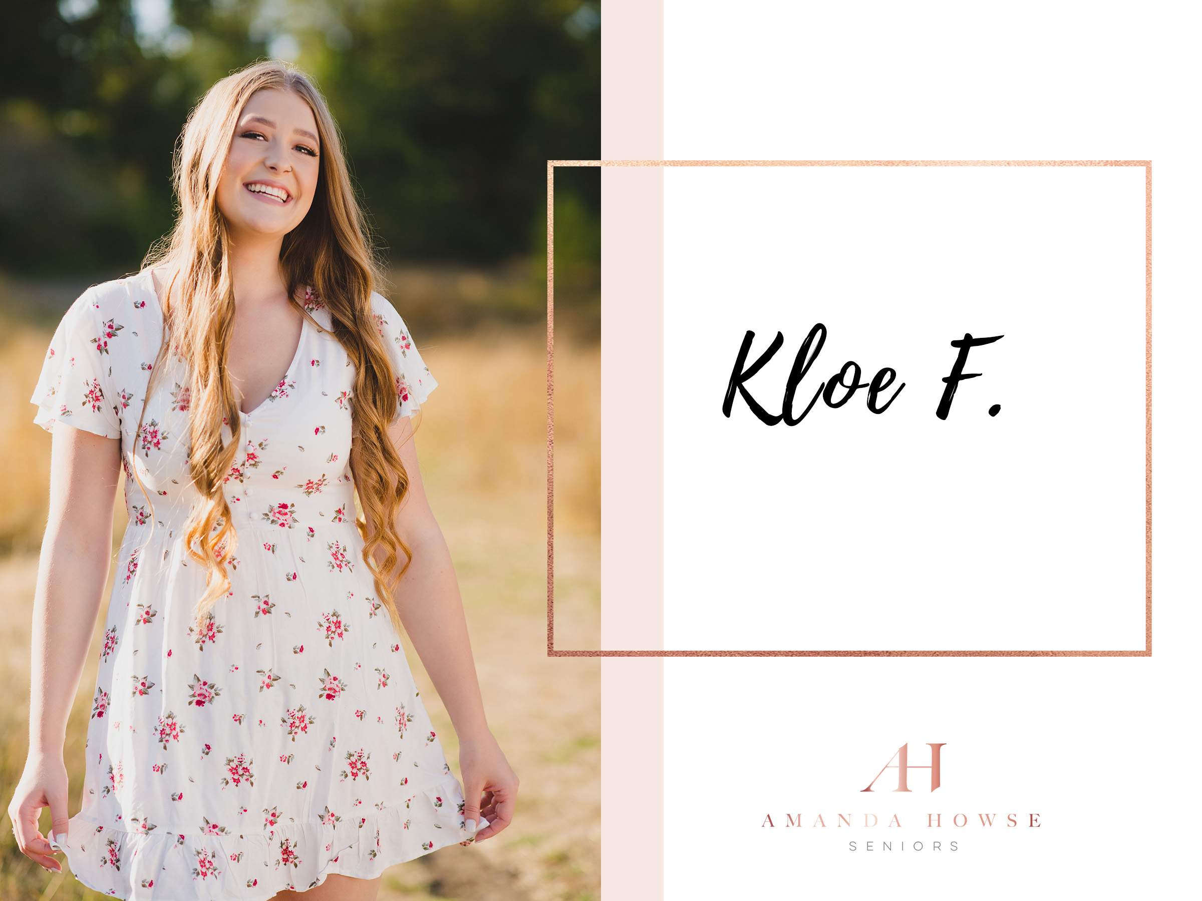 Late Summer Tacoma Senior Portrait Session at Fort Steilacoom | Photographed by the Best Tacoma Senior Portrait Photographer Amanda Howse