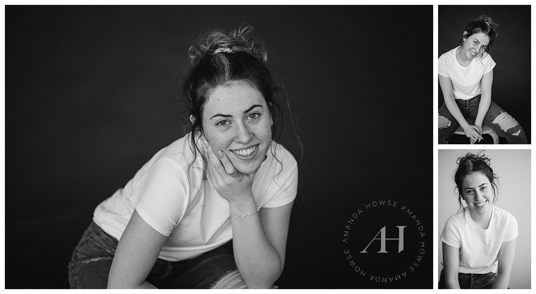Portraits at Studio 253 | Amanda Howse Photography | Project Beauty Campaign for High School Seniors to Feel Confident and Empowered