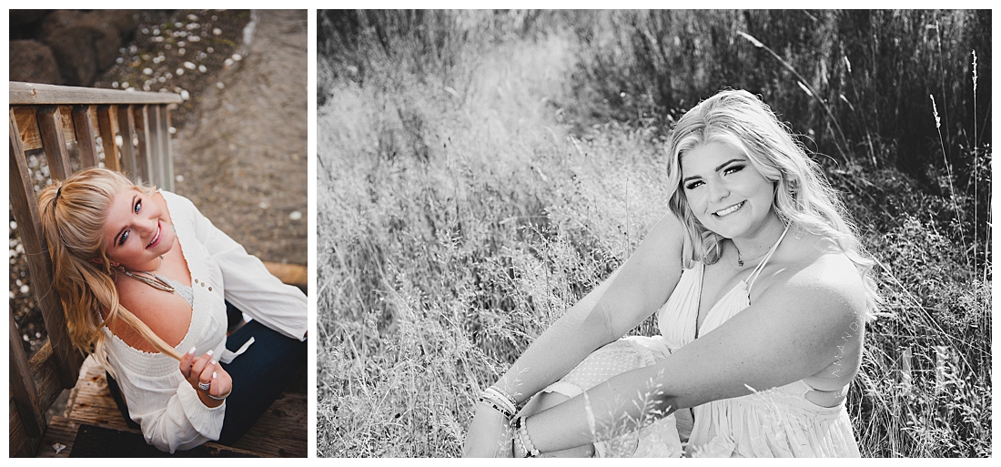 Cute Shelton Senior Portraits with Professional Hair and Makeup | Photographed by Tacoma's Best Senior Portrait Photographer Amanda Howse Photography