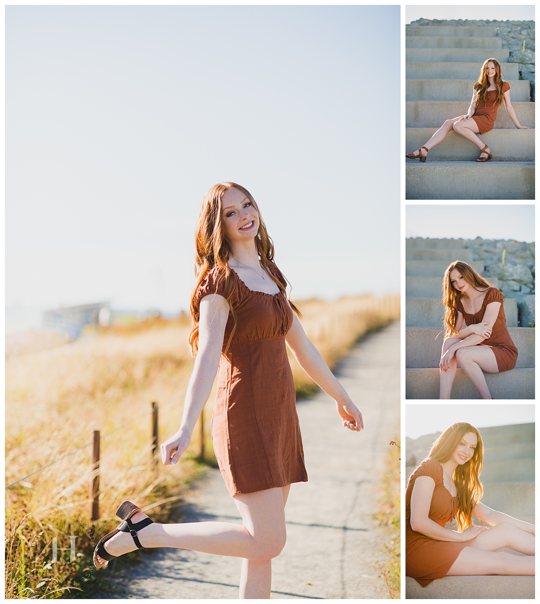 Senior Portraits at Dune Peninsula in Point Defiance | Amanda Howse Photography | Photographed by the Best Tacoma Senior Portrait Photographer Amanda Howse 