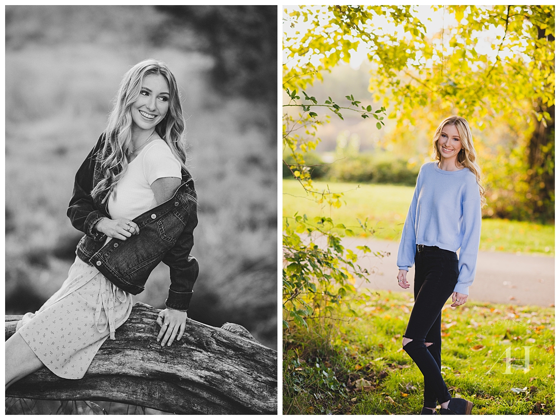 Modern Senior Portraits in Lakewood | Outfit Ideas for Seniors, Hair and Makeup for Senior Portraits | Photographed by Amanda Howse Photography, Tacoma's Best Senior Photographer
