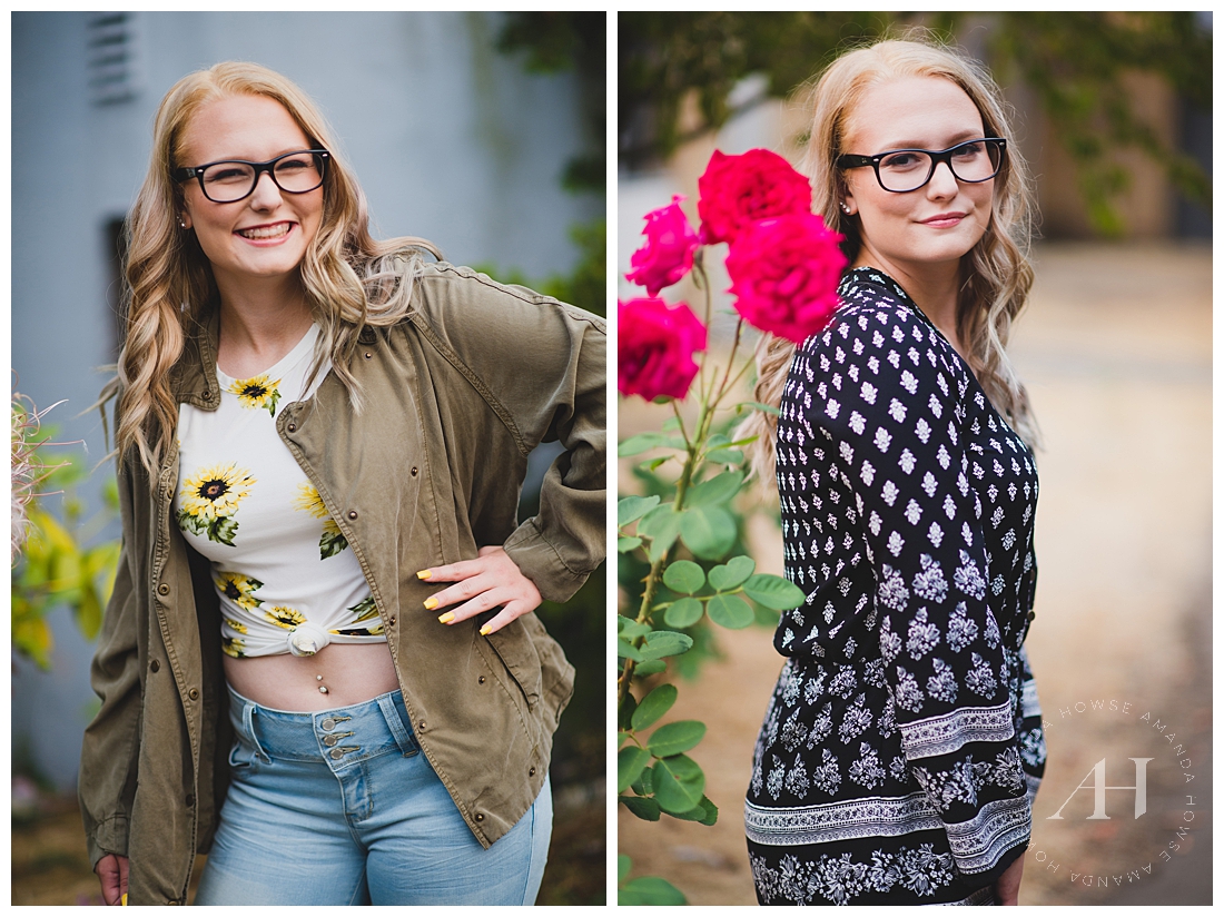What to Wear for Summer Senior Portraits | Photographed by the Best Tacoma Senior Portrait Photographer Amanda Howse Photography 