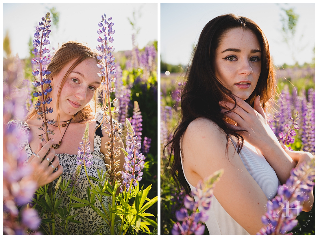 Individual Portraits for the Girls on the AHP Model Team | Class of 2022 AHP Model Team, Pose Ideas for Senior Girls, Summer Portrait Inspiration | Photographed by the Best Tacoma Senior Portrait Photographer Amanda Howse