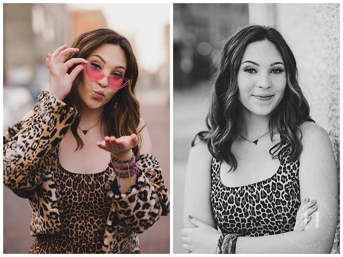 How to Accessorize for Senior Portraits | Downtown Tacoma Portrait Session with Accessories from the AHP Style Closet | Photographed by the Best Tacoma Senior Photographer Amanda Howse