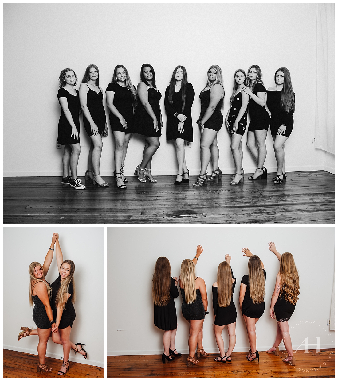 Styled Group Portraits for the AHP Model Team Class of 2021 | Photographed by the Best Tacoma Senior Photographer Amanda Howse