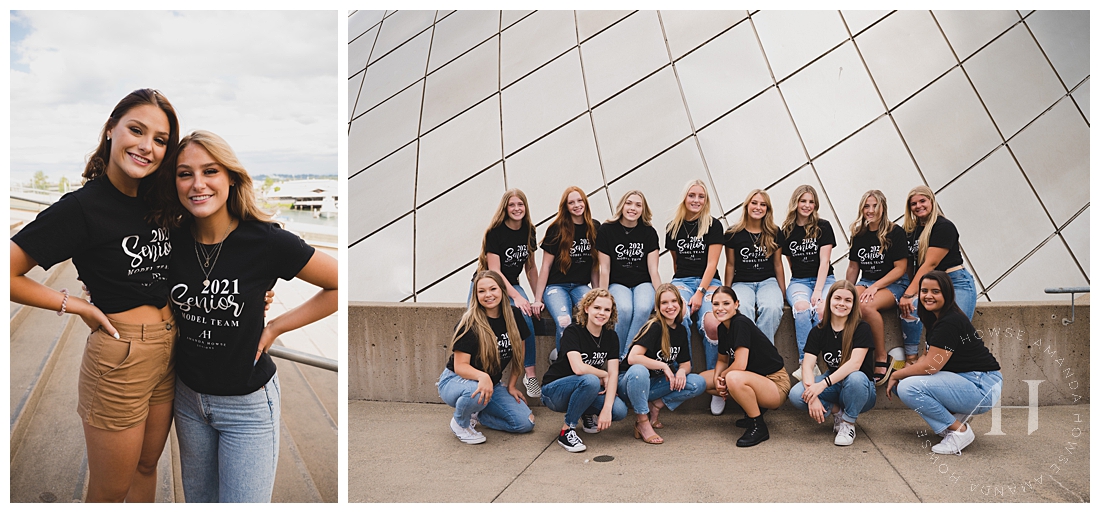 Group Portraits for the AHP Class of 2021 Model Team | Photographed by the Best Tacoma Senior Photographer Amanda Howse