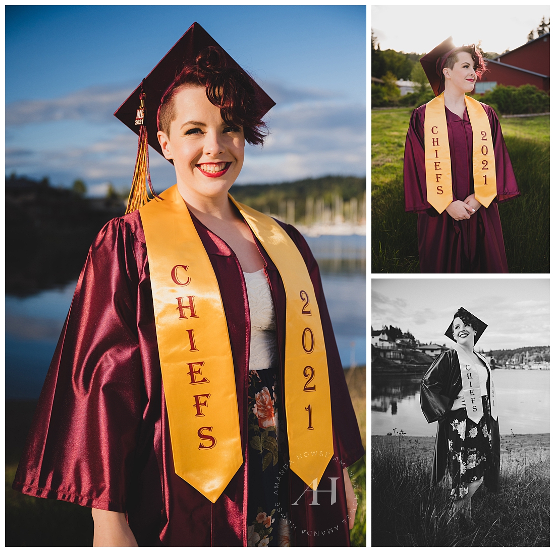 Graduation Portraits for Moses Lake Senior | Photographed by the Best Tacoma Senior Photographer Amanda Howse Photography