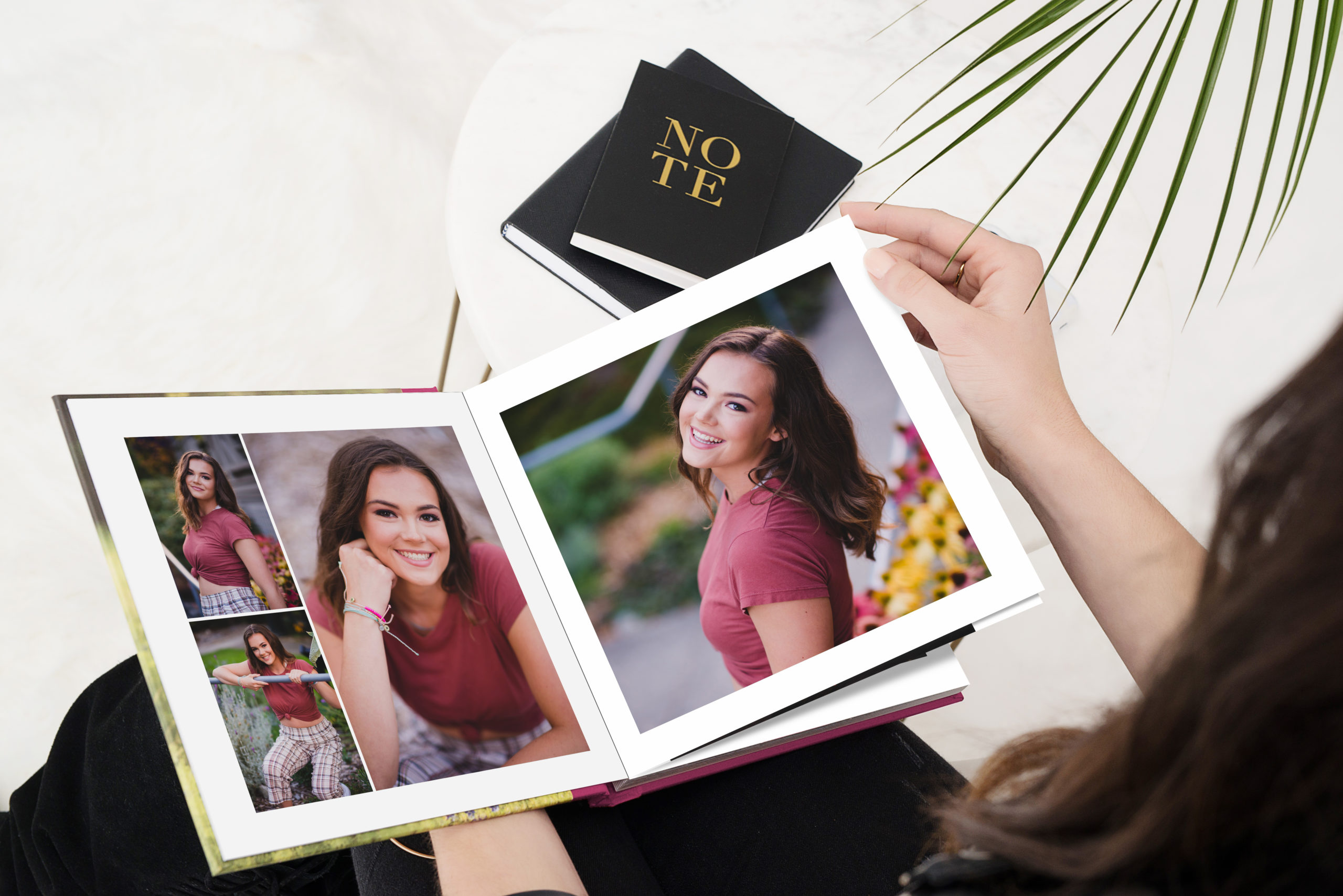 Portrait Albums for Senior Portraits | Heirloom Quality Products from Tacoma's Best Senior Photographer Amanda Howse Photography