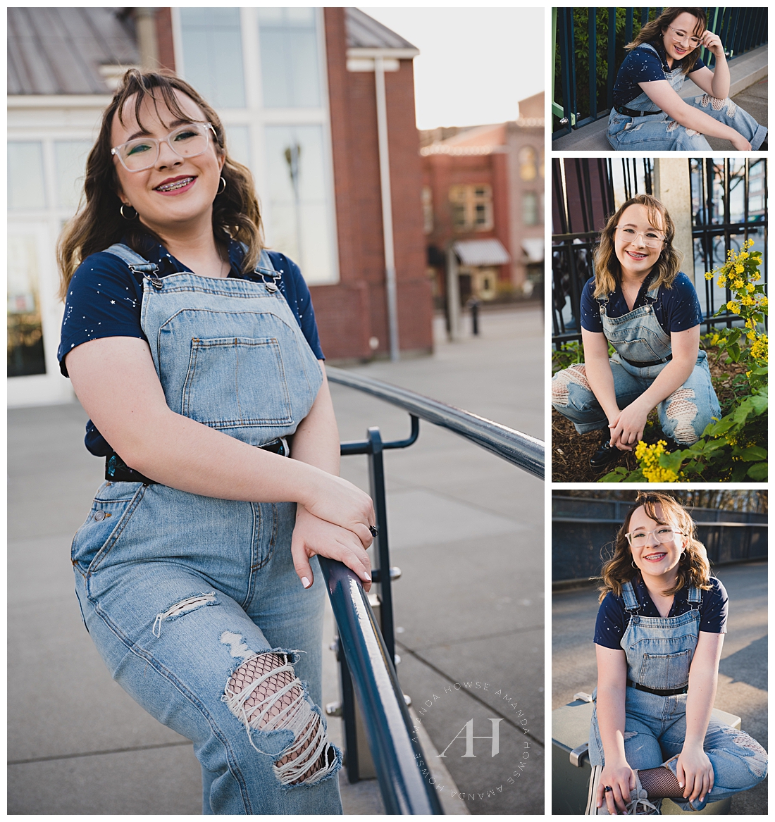 Outdoor Senior Portraits in Tacoma | Cute Portraits for Seniors | Photographed by the Best Tacoma Senior Photographer Amanda Howse Photography 