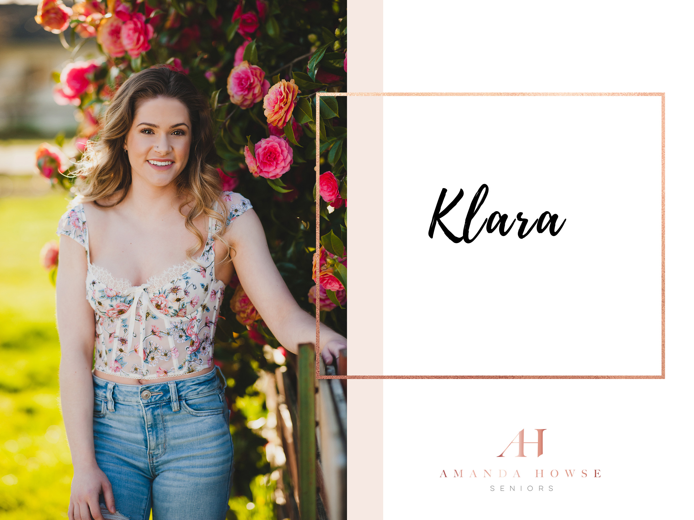 Spring Blossoms at Wild Hearts Farm | Senior Portraits in Tacoma Photographed by the Best Tacoma Senior Portrait Photographer Amanda Howse Photography