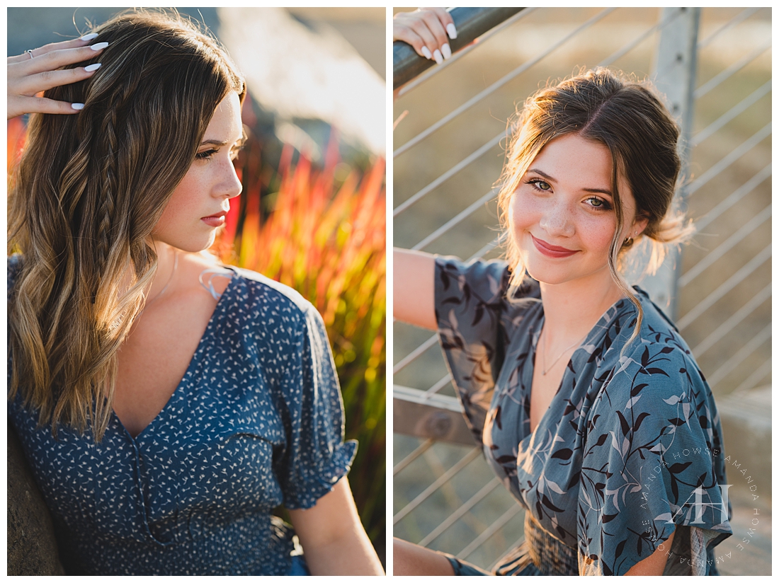 Hair and Makeup Ideas for Senior Portraits | Chambers Bay Senior Photos | Photographed by Tacoma's Best Senior Photographer Amanda Howse Photography