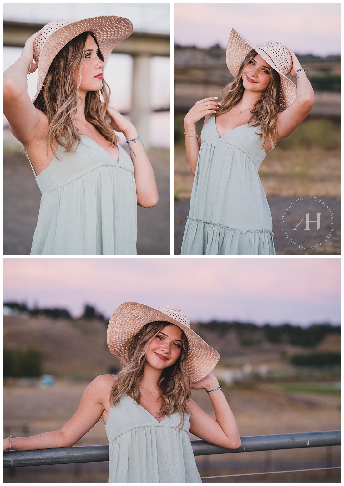 Sunset Senior Portraits in Tacoma | What to Wear for Summer Senior Portraits | Photographed by Tacoma's Best Senior Photographer Amanda Howse Photography