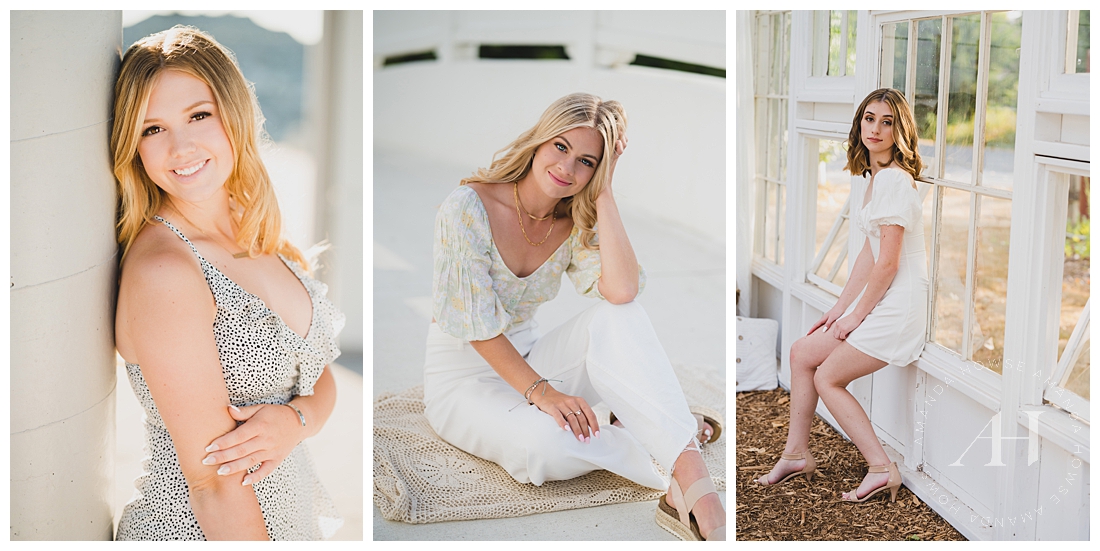 How to Wear Neutral Tones for Senior Portraits | Styling Tips and Tricks from a Pro | Photographed by the Best Tacoma Senior Photographer Amanda Howse Photography