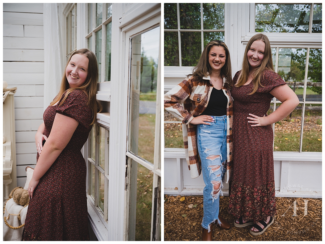 Cute Outfits for Fall Portraits | Photographed by the Best Tacoma Senior Portrait Photographer Amanda Howse Photography 