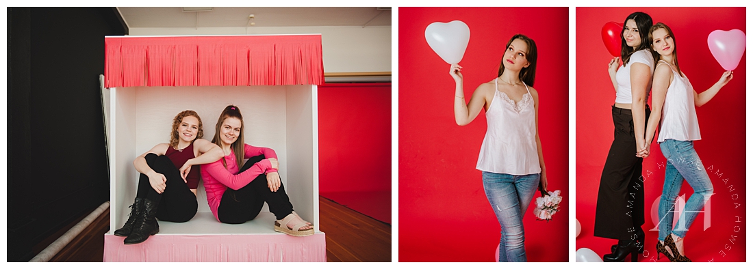 Love Themed Portraits for AHP Model Team | AHP Model Team | Photographed by the Best Tacoma Senior Photographer Amanda Howse Photography 