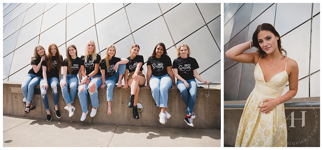 Fun Group Portraits for End of Year AHP Model Session | AHP Model Team | Photographed by the Best Tacoma Senior Photographer Amanda Howse Photography 
