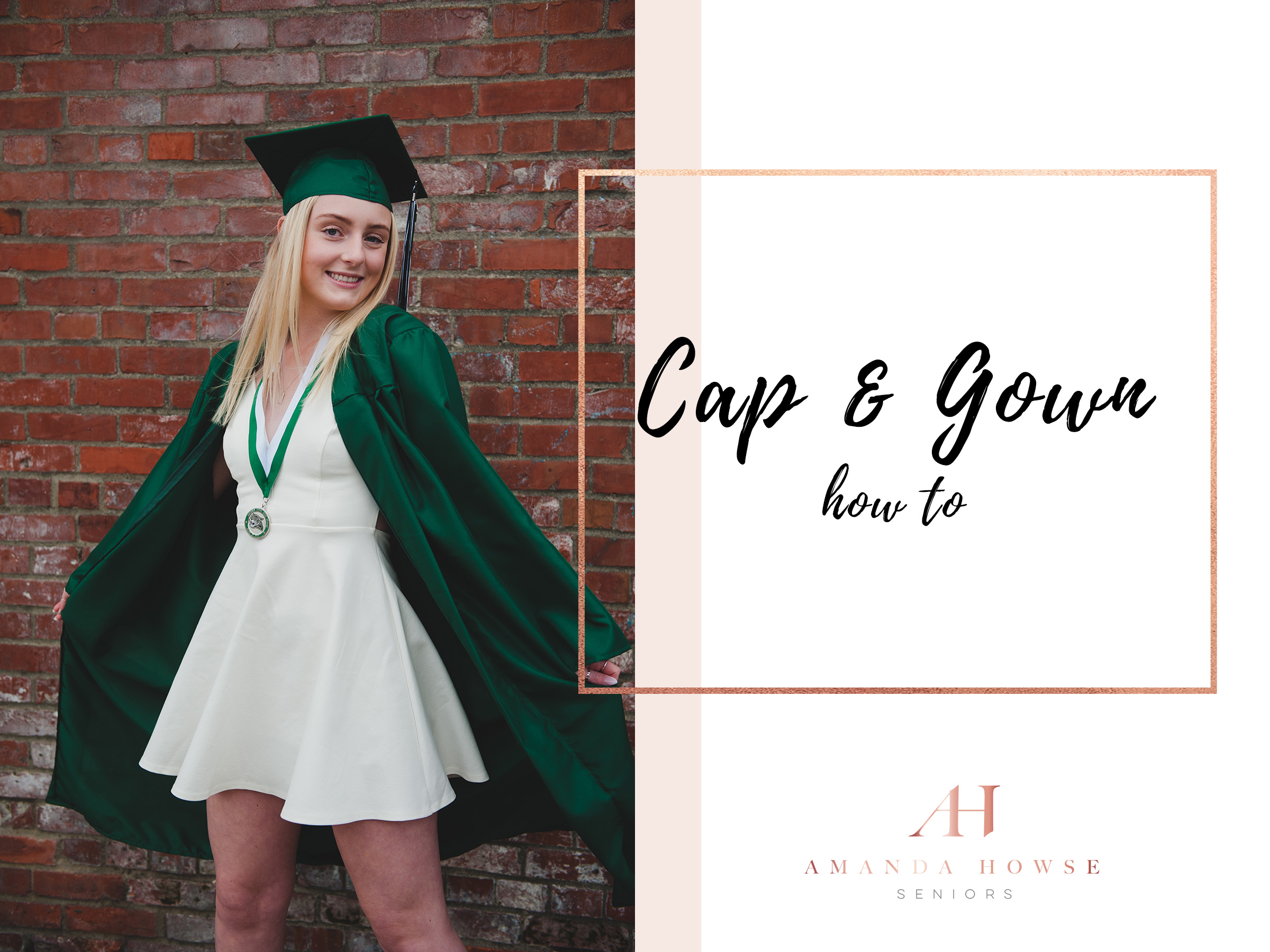 Cap and Gown How To Graduation Guide | Photographed by the Best Tacoma Washington Senior Photographer Amanda Howse Photography