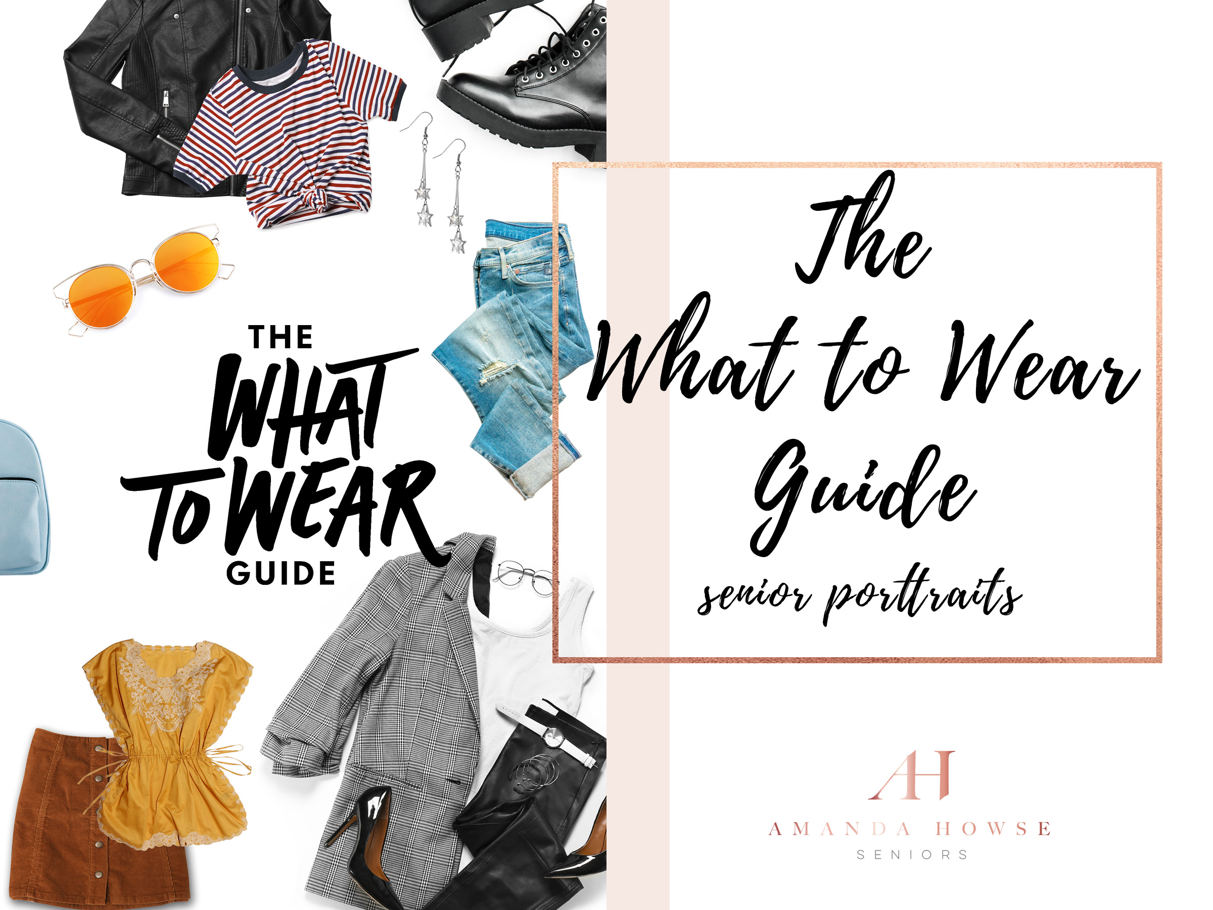 What to Wear Guide For Seniors | Amanda Howse Photography