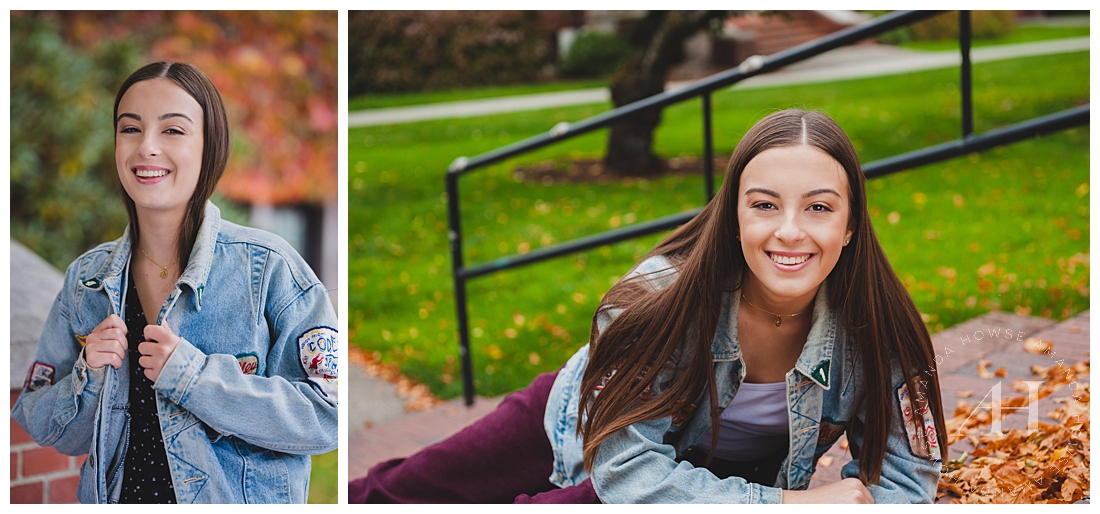 UPS Senior Portraits | Cute Outdoor Photoshoot Locations for Fall | Photographed by the Best Tacoma, Washington Senior Photographer Amanda Howse Photography