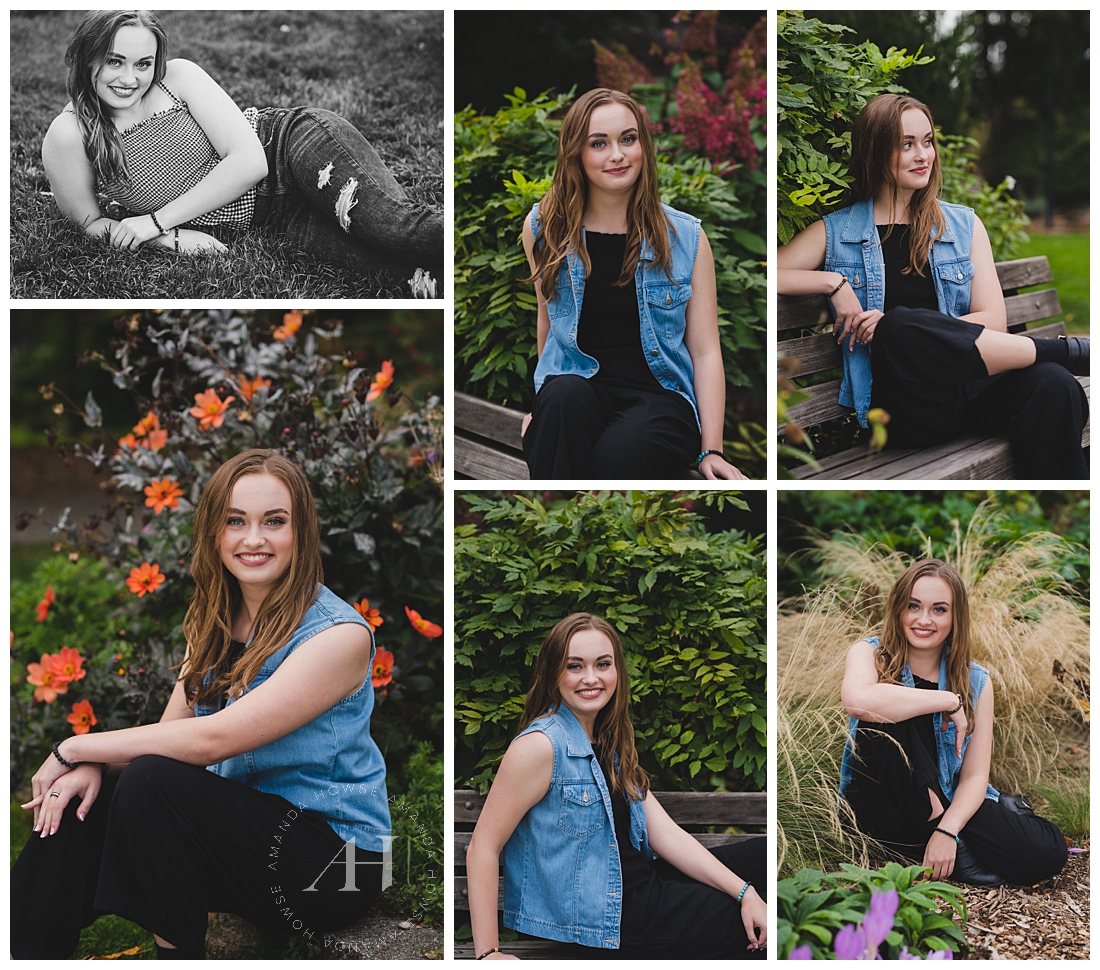 Cute Senior Pose Ideas For High School Girls | Photographed by the Best Tacoma, Washington Senior Photographer Amanda Howse Photography