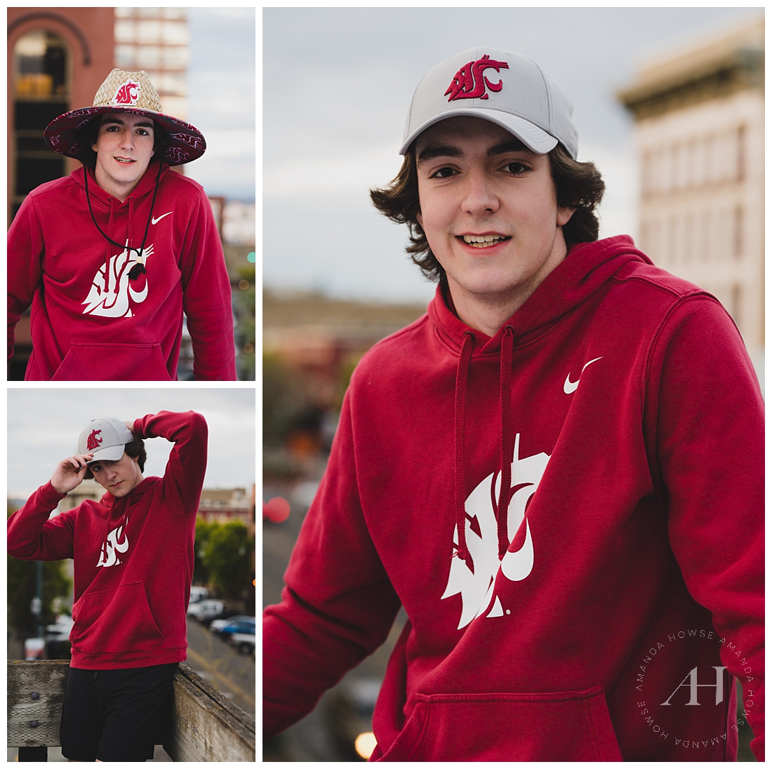 How to Rock College Gear For Senior Photos | Go Cougs! | Photographed by the Best Tacoma, Washington Senior Photographer Amanda Howse Photography