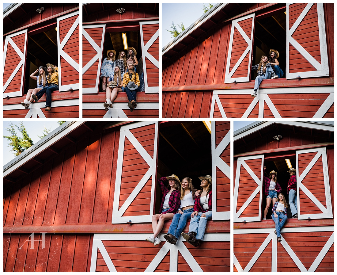 Red Barn Portrait Session in WA | AHP Model Team | Photographed by the Best Tacoma, Washington Senior Photographer Amanda Howse Photography
