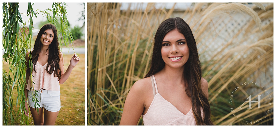 Cute Fit Ideas For Warm Summer Portrait Session | Photographed by the Best Tacoma, Washington Senior Photographer Amanda Howse Photography