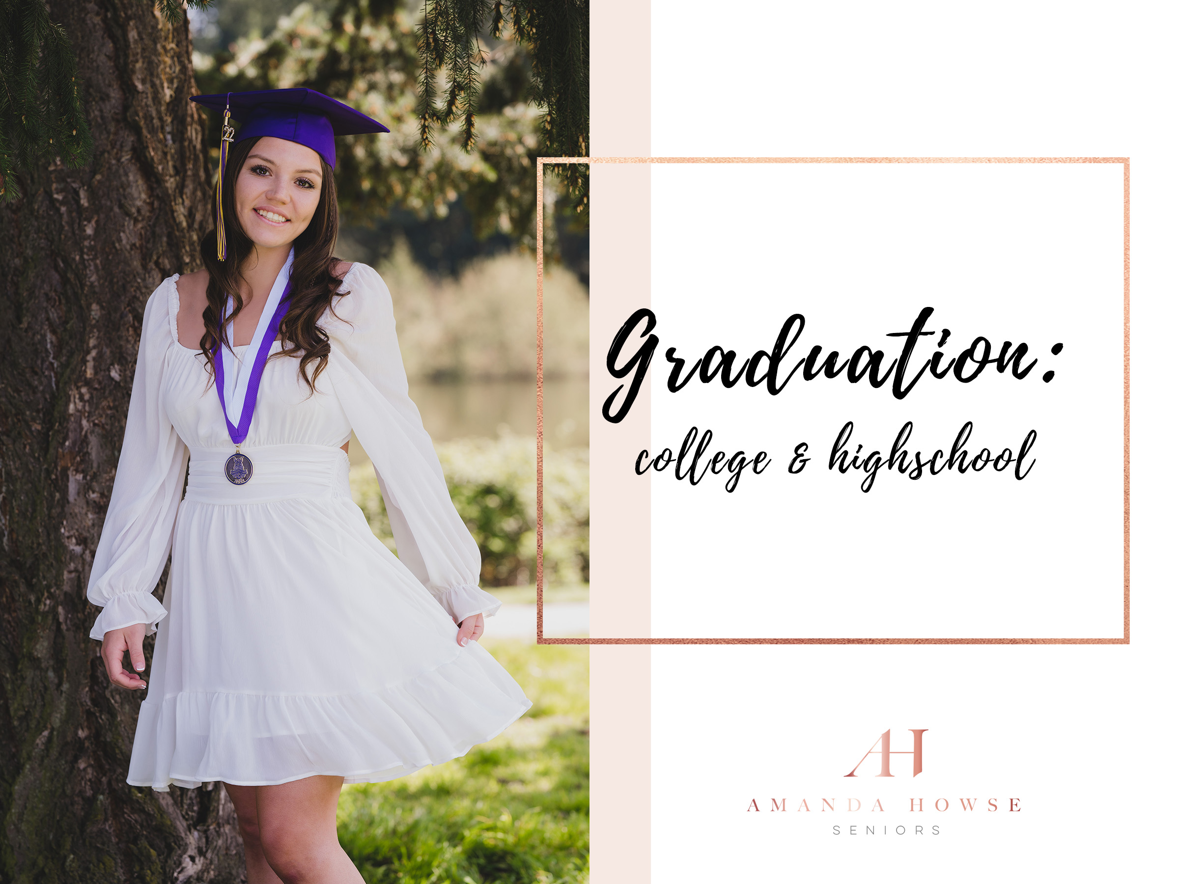 College and High School Graduation Portraits | Amanda Howse Photography