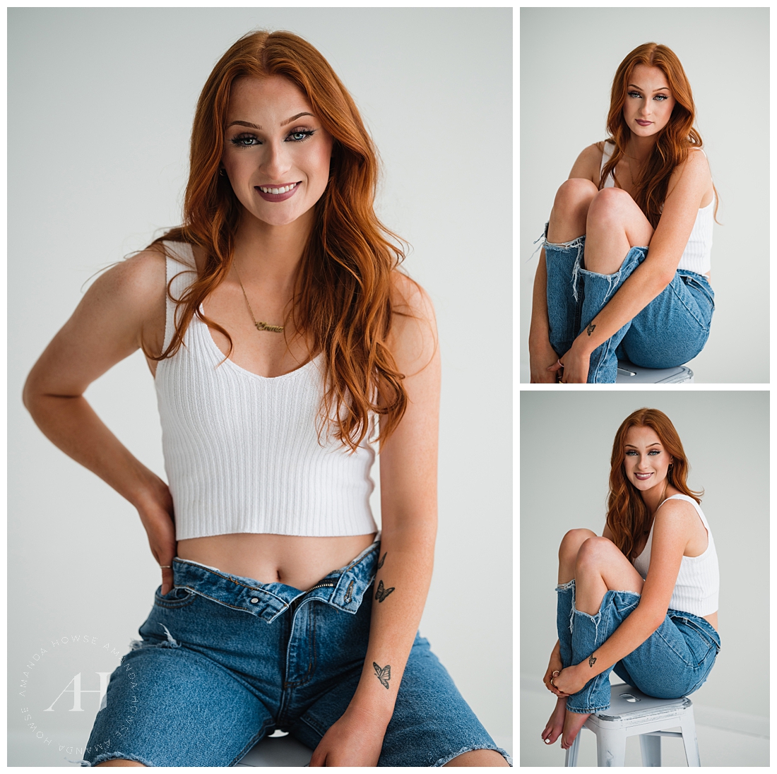 Relaxed and Casual Model Shoot Portraits at Studio253 | Photographed by the Best Tacoma, Washington Senior Photographer Amanda Howse Photography