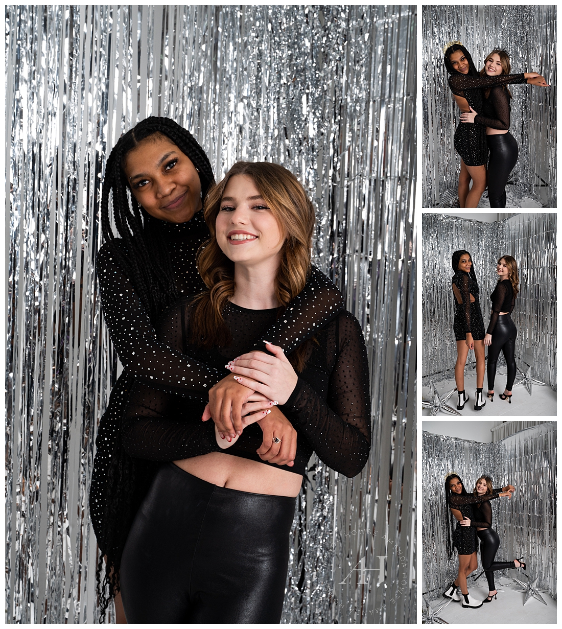 BFF Portraits to Ring in the New Year | Photographed by the Best Tacoma, Washington Senior Photographer Amanda Howse Photography