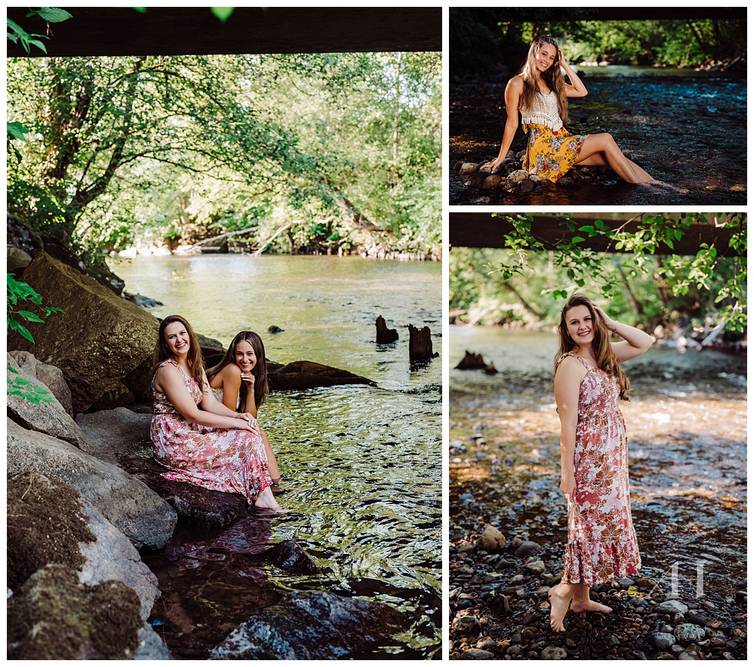 Pose Ideas for Outdoor Portrait Sessions | Photographed by the Best Tacoma, Washington Senior Photographer Amanda Howse Photography