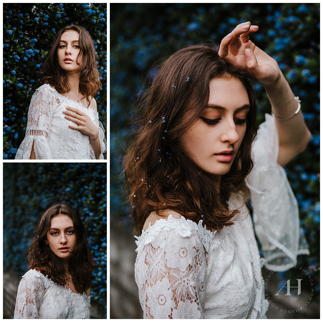 PNW Springtime Flower Shoot | AHP Class of 2023 Senior | Photographed by the Best Tacoma, Washington Senior Photographer Amanda Howse Photography