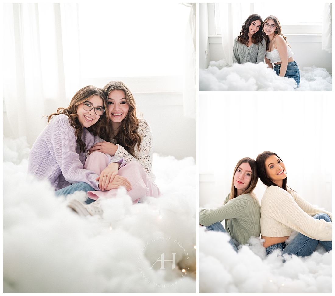 Cuties in the Clouds | AHP Model Team | Photographed by the Best Tacoma, Washington Senior Photographer Amanda Howse Photography