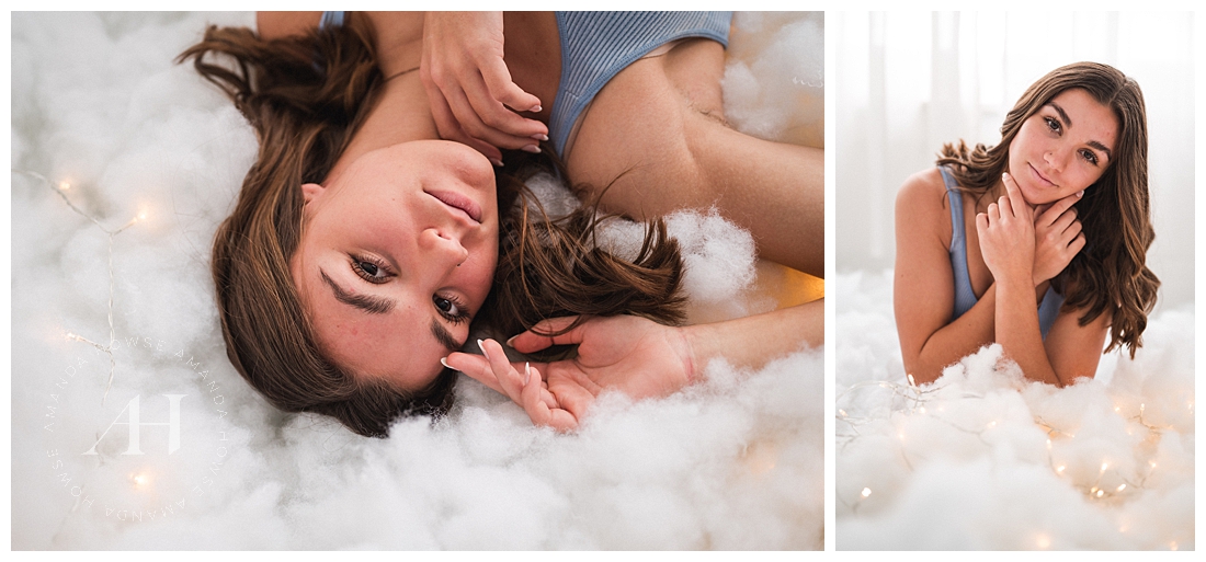 Napping on the Clouds | AHP Class of 2023 | Photographed by the Best Tacoma, Washington Senior Photographer Amanda Howse Photography