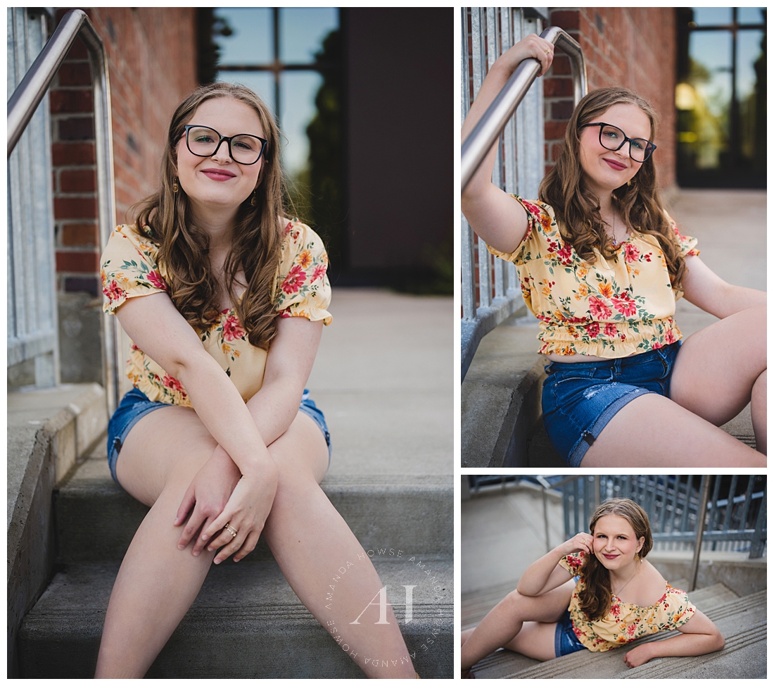 Cute Summertime Outfits For Senior Girls | Photographed by the Best Tacoma, Washington Senior Photographer Amanda Howse Photography