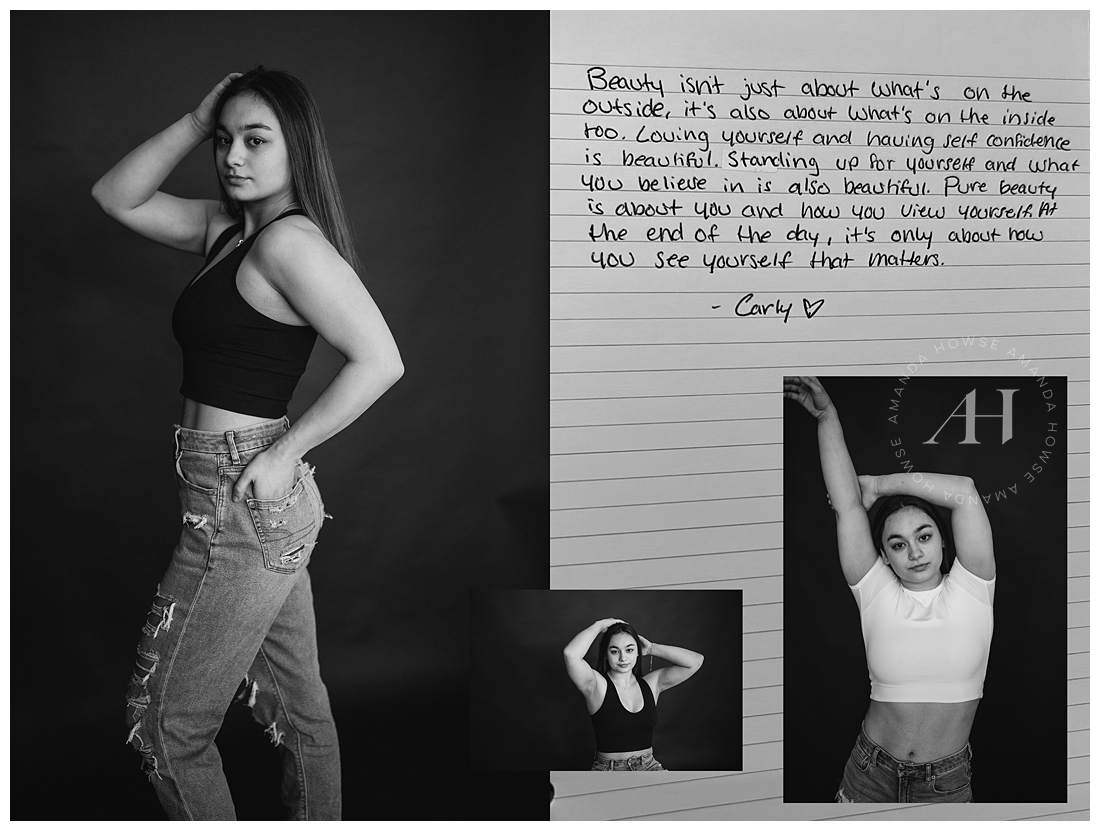Standing up For Yourself and What You Believe in is Beautiful | #PorjectBeauty Class of 2023 Model Team | Photographed by the best Tacoma Senior Photographer Amanda Howse