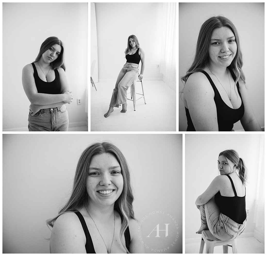 High School Senior Portraits without makeup or filters | Photographed by the best Tacoma, Washington Senior Photographer Amanda Howse