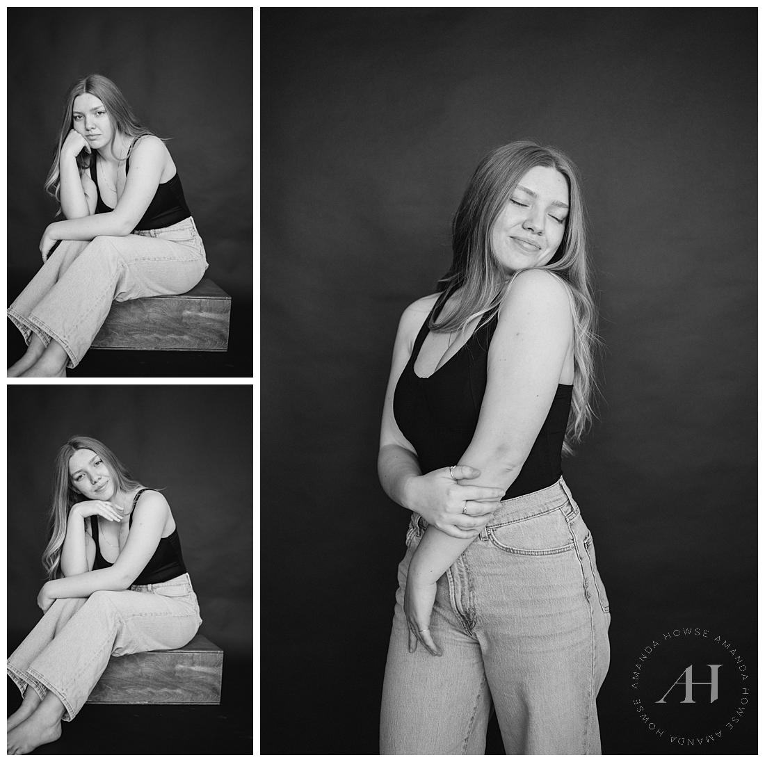 Natural beauty | Senior photos without makeup or retouching for Project Beauty | Photographed by the best Tacoma, Washington Senior Photographer, Amanda Howse Photography 