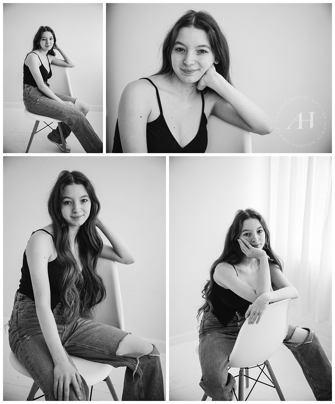 Portraits at Studio 253 in Tacoma, Washington | Amanda Howse Photography | Project Beauty Campaign for High School Seniors to Feel Confident and Empowered
