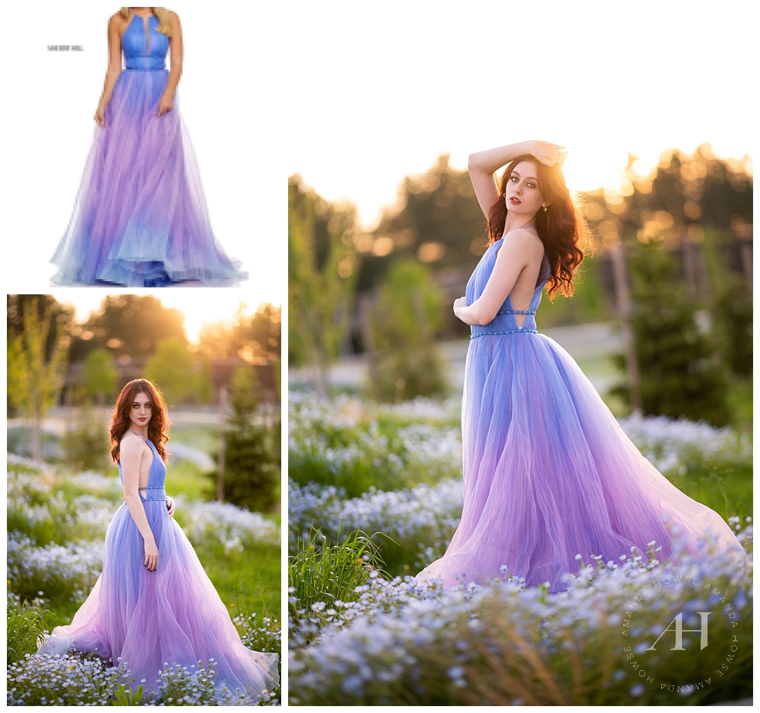 Enchanted PNW Floral Photoshoot | How to Style an Editorial Shoot, Creative Shoot Ideas for High School Senior Photographers | Photographed by the Best Tacoma Senior Photographer Amanda Howse