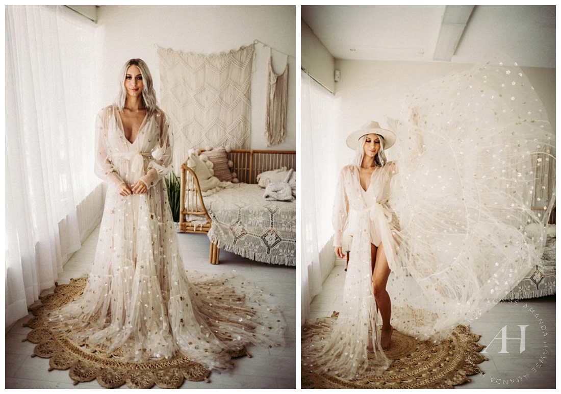 Sheer Star Robe Birthday Dress by Flutter Dresses | Amanda Howse Photography 