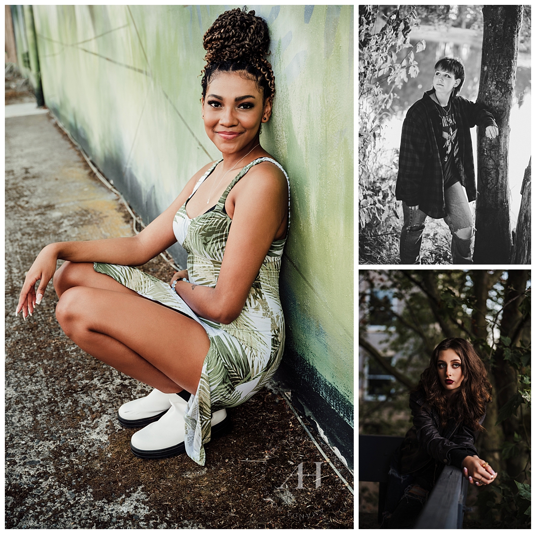 Unique Pose Ideas To Keep Your Senior Portraits Fun and Fresh | Photographed by the Best Tacoma Senior Portrait Photographer Amanda Howse