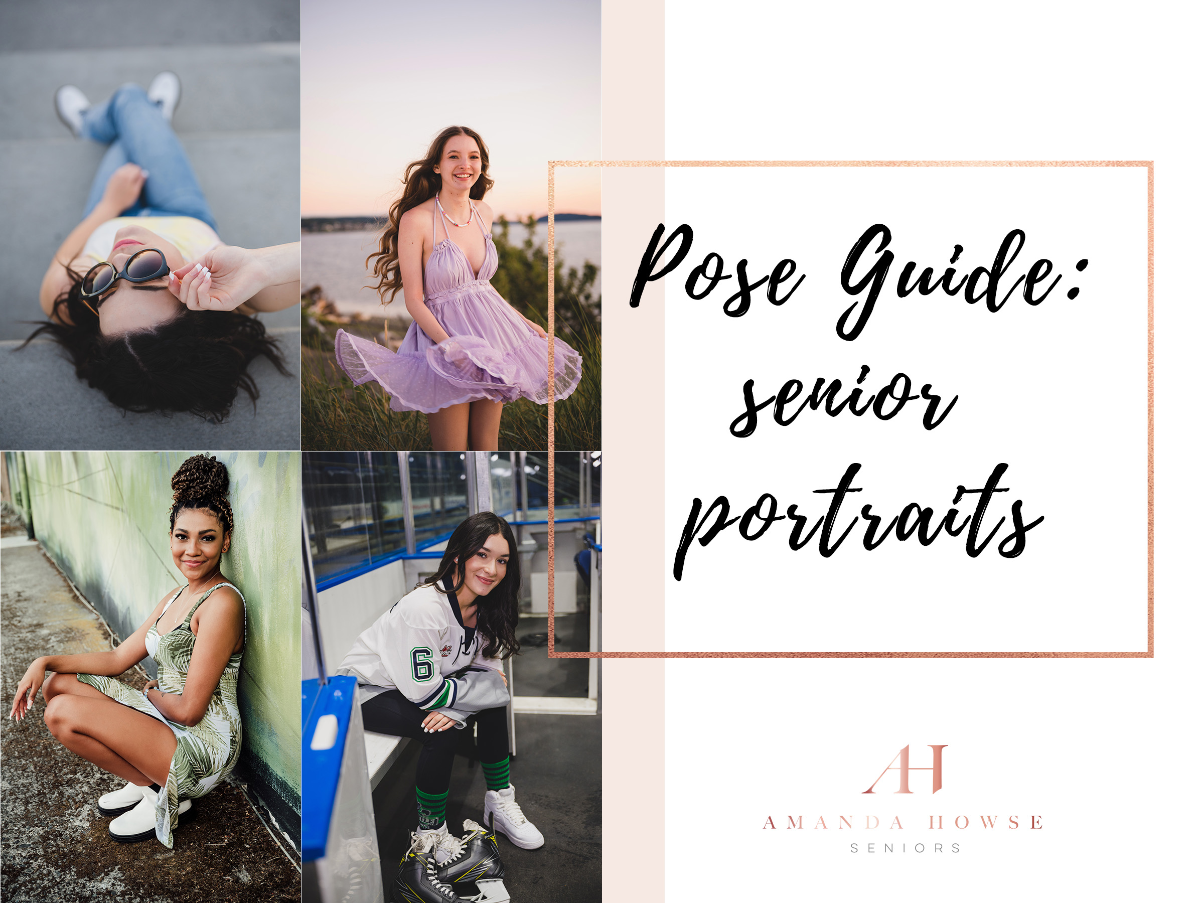 Senior Portrait Pose Guide | Amanda Howse Photography