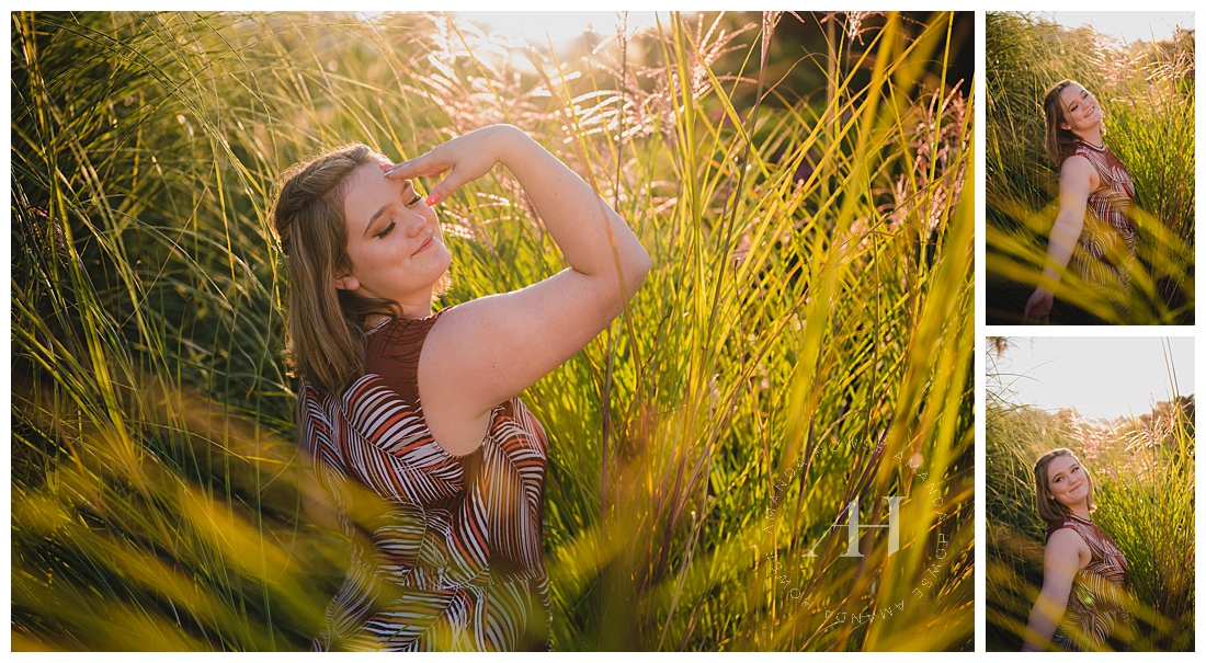 Sunny Outdoor Senior Portraits in Washington | Mid-October Senior Photos | Photographed by the best Tacoma, Washington Senior Photographer Amanda Howse