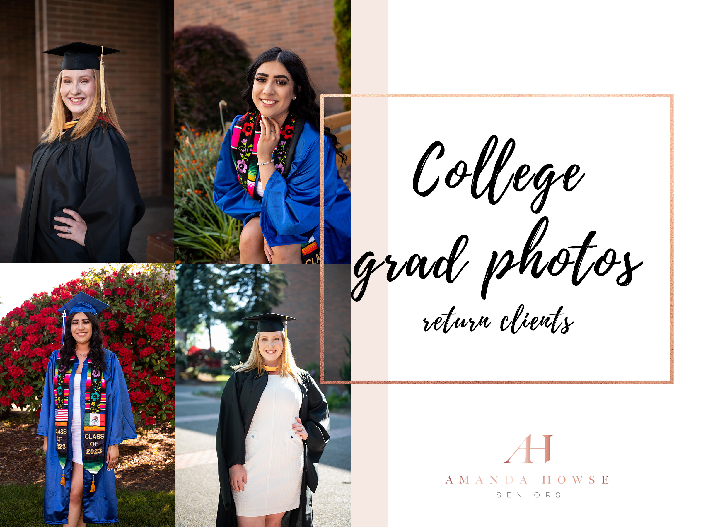 PNW College Grad Portraits | Amanda Howse Photography
