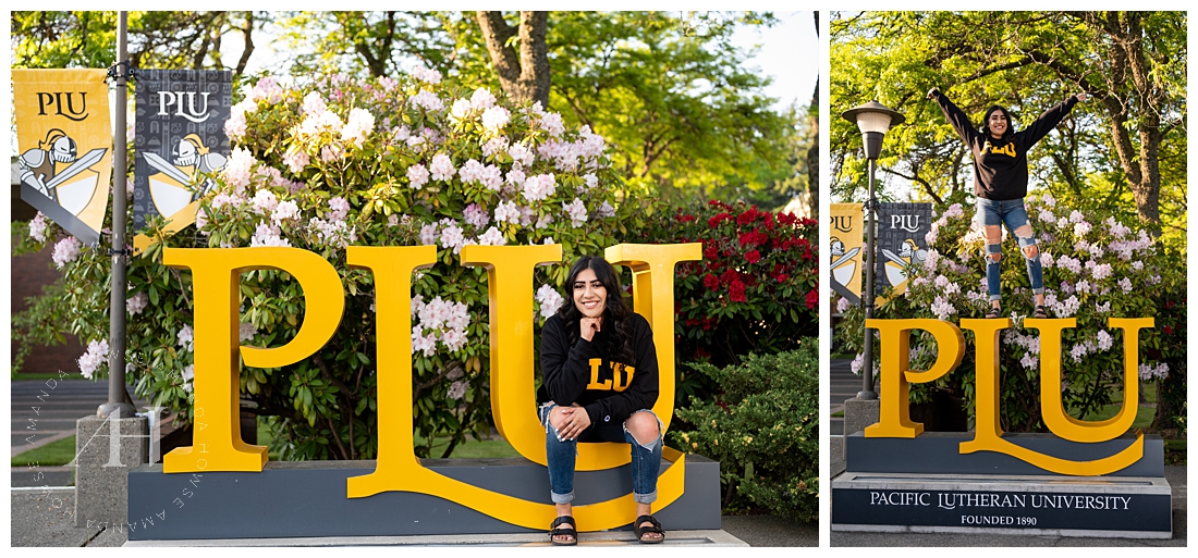 PLU College Grad Portraits with Social Work Major | Photographed by the Best Tacoma, Washington Senior Photographer Amanda Howse Photography