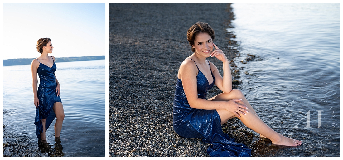 Early Spring Senior Portraits in the Water | Photographed by the best Tacoma, Washington Senior Photographer Amanda Howse