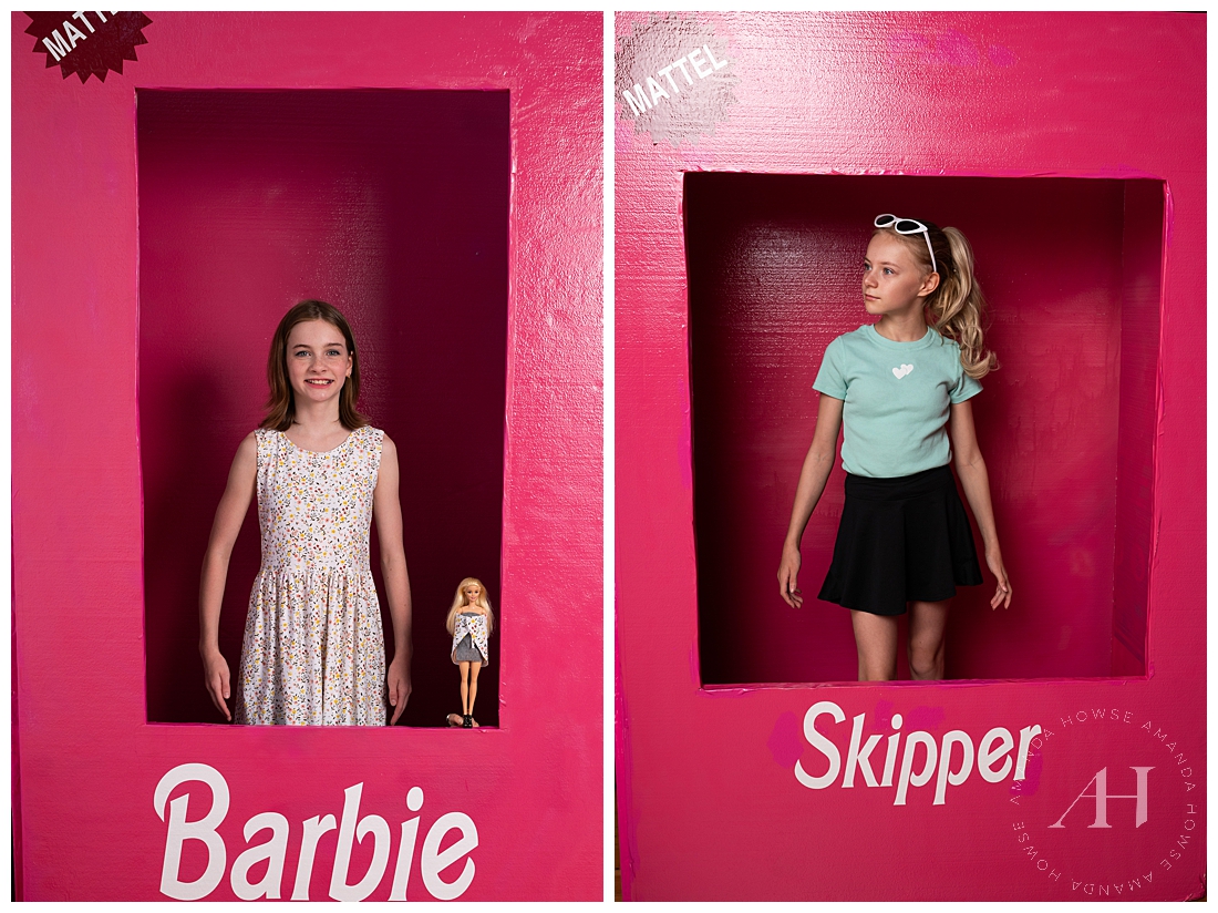 Barbie Shoot Ideas For Your Young Teens or Kids | Photographed by the Best Tacoma, Washington Senior Photographer Amanda Howse Photography