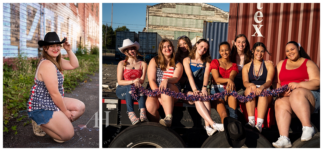 Trucks, Tans, and All of Your Friends | AHP Model Team Group Shoot | Photographed by the Best Tacoma, Washington Senior Photographer Amanda Howse Photography